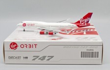 JC Wings 1:400 Virgin Orbit Boeing B747-400 N744VG Diecast Aircraft  Model Toys picture