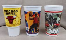 3 Chicago Bulls Cups McDonald's Taco Bell 1993 1997 1999 Micheal Jordan picture