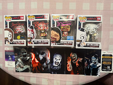 Funko Terrifier Pop Vinyl Figures Lot of 4 Boxed Autographed Specialty picture