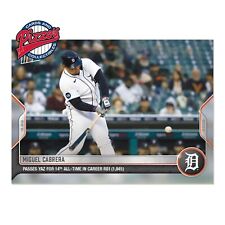 Miguel Cabrera Passes Yaz Career  RBI 2022 MLB TOPPS NOW Card 973 Presale picture