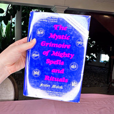 The Mystic Grimoire of Mighty Spells and Rituals Frater Malak vintage witchcraft picture
