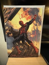 AMAZING SPIDERMAN #1000 SIGNED BERMEJO KELLY LARRAZ NYCC 2026 EXCLUSIVE VIRGIN picture