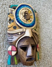 Hand Carved Mayan 16