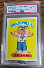 1986 Topps Garbage Pail Kids GPK Series 3 OS3 #95a Rod Wad PSA 6 EX-MT picture