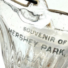 HERSHEY PARK PA Pennsylvania Antique DEPRESSION Glass Souvenir TRINKET COAL picture