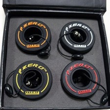 Pirelli PZERO Tire Keychain Key Ring Set of 4 Colors Official New picture