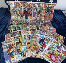 The Uncanny X-Men 218-320. Massive Lot. Marvel Comics. 48 books. Various Grades. picture