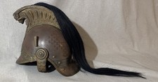 RARE Antique French M1872/74 Dragoon Cavalry Helmet - H. COLEPY & CIE - Stamped picture
