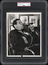 1930’s BABE RUTH TYPE 1 PHOTO SMOKING PIPE ORIGINAL ACME NEWSPICTURES 7 X 9  PSA picture
