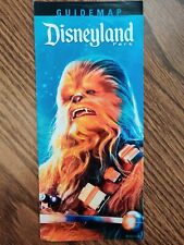 Rare 2016 Disneyland Star Wars Chewbacca Theme Guide Map - Collector's Edition picture