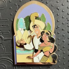 Disney Fantasy by Wafa LE 50 Aladdin Jasmine Glitter Single Pin Romance Theme picture