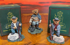 LOT of 3 Boyds Bears Resin MASON & DIXON and STONEWALL picture