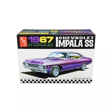 AMT 981 1967 Chevrolet Impala SS 1:25 Scale Plastic Model Kit - Requires Asse... picture