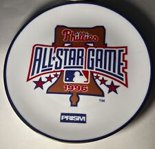 2 Philadelphia Phillies 1996 All Star Game Plate Decorative Collector Gold Prism picture