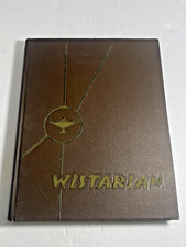 1962 University of Bridgeport Wistarian Yearbook Vintage College CT Hardcover picture