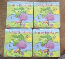 Jungle Buddies Happy Birthday Luncheon Paper Napkins picture