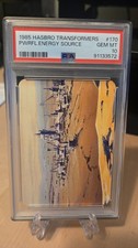 1985 Hasbro Transformers #170 Powerful Energy Source PSA 10 picture