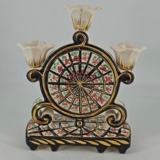 Vintage rare Hubert Bequet MCM Belgian Ceramic candle holder picture