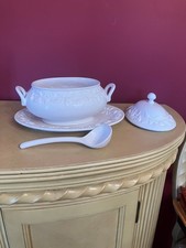 VTG SANOR CERAMICA  SOUP TUREEN 4 PIECES  picture