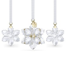 Swarovski Crystal Annual Edition 3D Ornament Set 2026, White, 5731943 picture