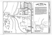 Photo:Columbus Georgia Bibb Co Columbus Plant 1900s HABS site map picture