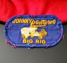 Vintage Johnny Lightning BIG RIG Rally Embroidered Patch  picture
