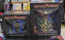 Pair Of Trick or Treat Studios - Mortal Kombat X: SCORPION  SUB-ZERO Deluxe Mask picture