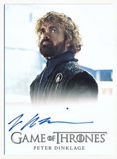 GoT Legends of the Realm Peter Dinklage Full Bleed Autograph Incentive SP #NNO picture