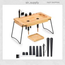 Wooden Rolling Tray Set with Cone Loader & Smoking Accessories - Perfect for Rol picture