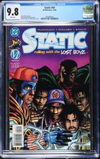 Static # 40 CGC 9.8 NM/MT 1st print Milestone DC Comics POP = 18 none higher picture
