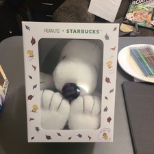 Brand New Snoopy Plush from the Peanuts x Starbucks drop (Still in the box) picture