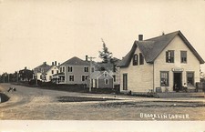 Brooklin Corner ME Maine G. F. Cott Store Real Photo Postcard Copy picture
