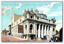 c1910 Willis Wood Theatre Baltimore St Kansas City Missouri MO Antique Postcard picture