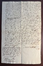 1734 Philadelphia Will Signed by Joseph Breintnall — Ben Franklin’s Junto & picture