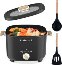 Hot Pot Electric, 2.5L Portable Nonstick Multicooker for 1-3 Persons picture