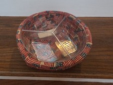 Longaberger 2001 Small Catch-All Basket with Protector And Liner picture