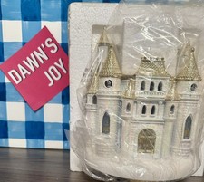 BBW Disney Princess Cinderella Light Up Castle 3 Wick Candle Holder picture