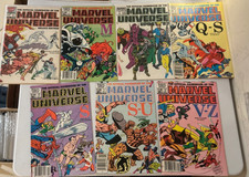 The Official Handbook of the Marvel Universe #6-12 High Grade lot picture