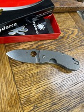 Spyderco Techno (Disc) - Titanium and CPM S30V Blade picture