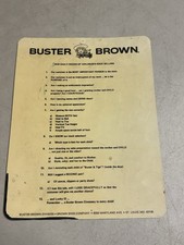 Vintage Buster Brown Advertising