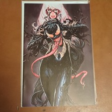 Black Cat #2 - Mark Brooks Venomized Virgin Variant - NM, 2019 picture