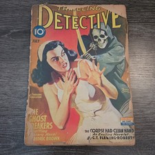 Pulp: Thrilling Detective Magazine 10 cent July 1944, Brown & Brackett Vintage picture
