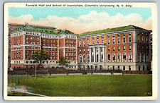 New York - Furnald Hall & School of Journalism - Vintage Postcard - Unposted picture