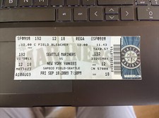 Mariano Rivera 1,000 Ks 9/18/09 Yankees At Mariners Full Ticket picture