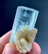 98 Carat Aquamarine Crystal Specimen From Pakistan picture