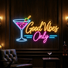 Custom Coffee Bar Neon Sign - Name Logo LED Light - Acrylic Wall Decor Sign picture