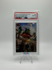 2024 Topps Star Wars Galaxy Battle of Mos Espa Orange Refractor /25 #85 PSA 8 picture