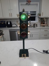 Vintage 1960s B & B Bar Open/Last Call/Closed Traffic Light Signal Lamp WORKS picture