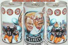 1980 PITTSBURGH STEELERS CHUCK NOLL+ART ROONEY NFL FOOTBALL PENN SPORTS BEER CAN picture