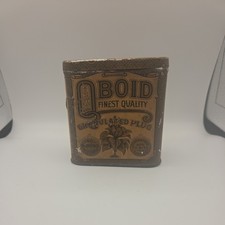 Vintage QBOID TOBACCO TIN RICHMOND VA VIRGINIA picture